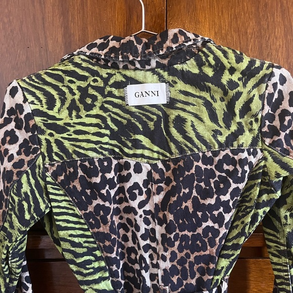 Ganni canvas trench / dress - Picture 4 of 5